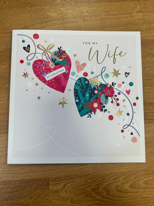 Wife Christmas Card