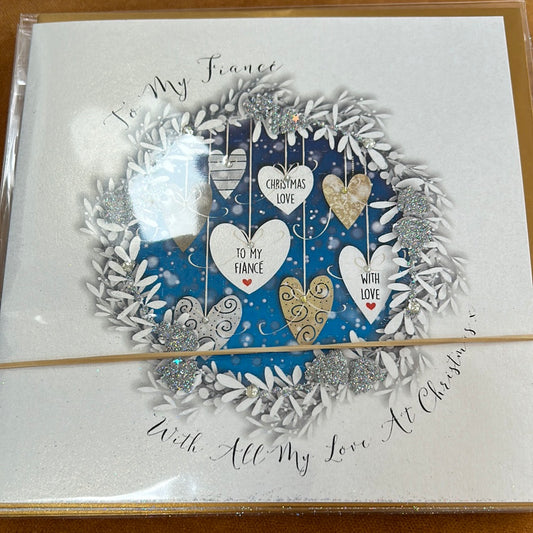 Fiancé Christmas Card - WJB