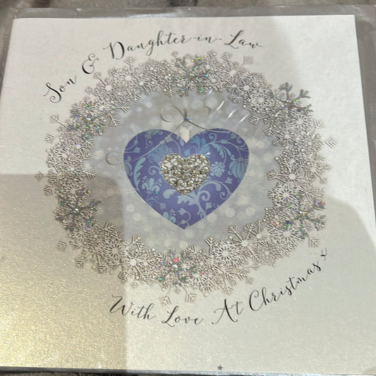 Son & DIL Christmas Card - WJB
