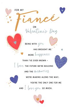 Fiance Valentine Card