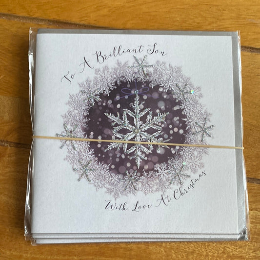 Son Christmas Card - Wendy Jones-Blackett