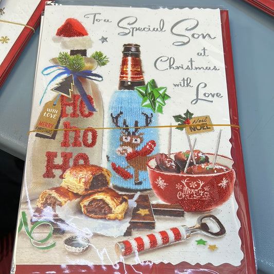 Son Christmas Card - Javelin