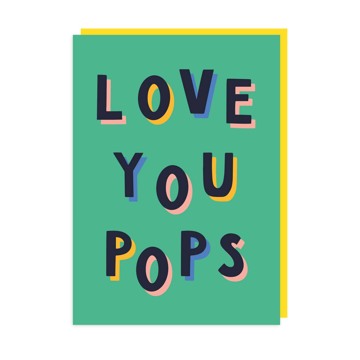 Love You Pops Father's Day Card