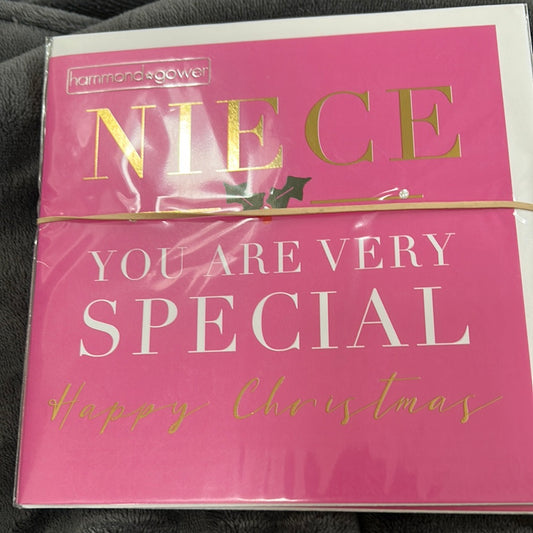 Niece Christmas Card - HG