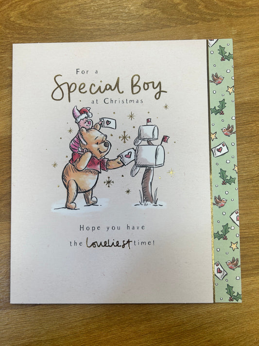 Special Boy Christmas Card