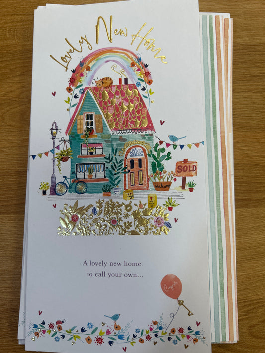 New Home Card - Words 'n' Wishes