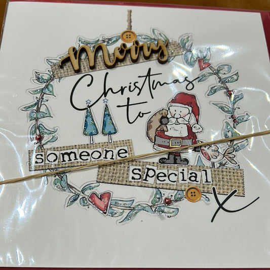 Someone Special Christmas Card - Tracey Russell