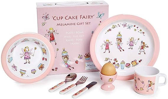 Children's 7 Piece Melamine Dinner Gift Set