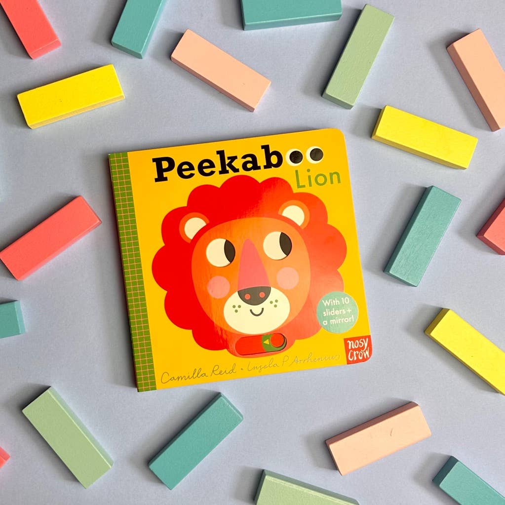 Peekaboo Lion