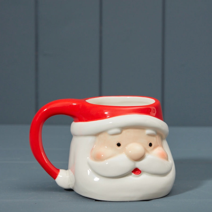 Ceramic Santa Mug, 14.1cm