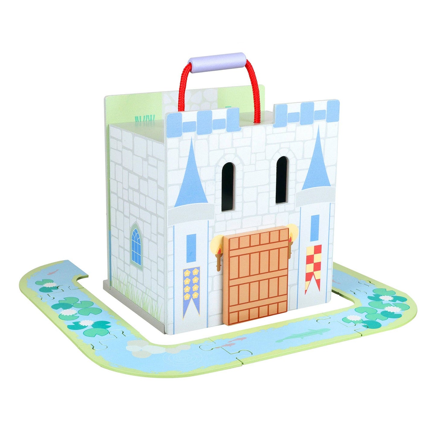 Wooden Castle Play Set