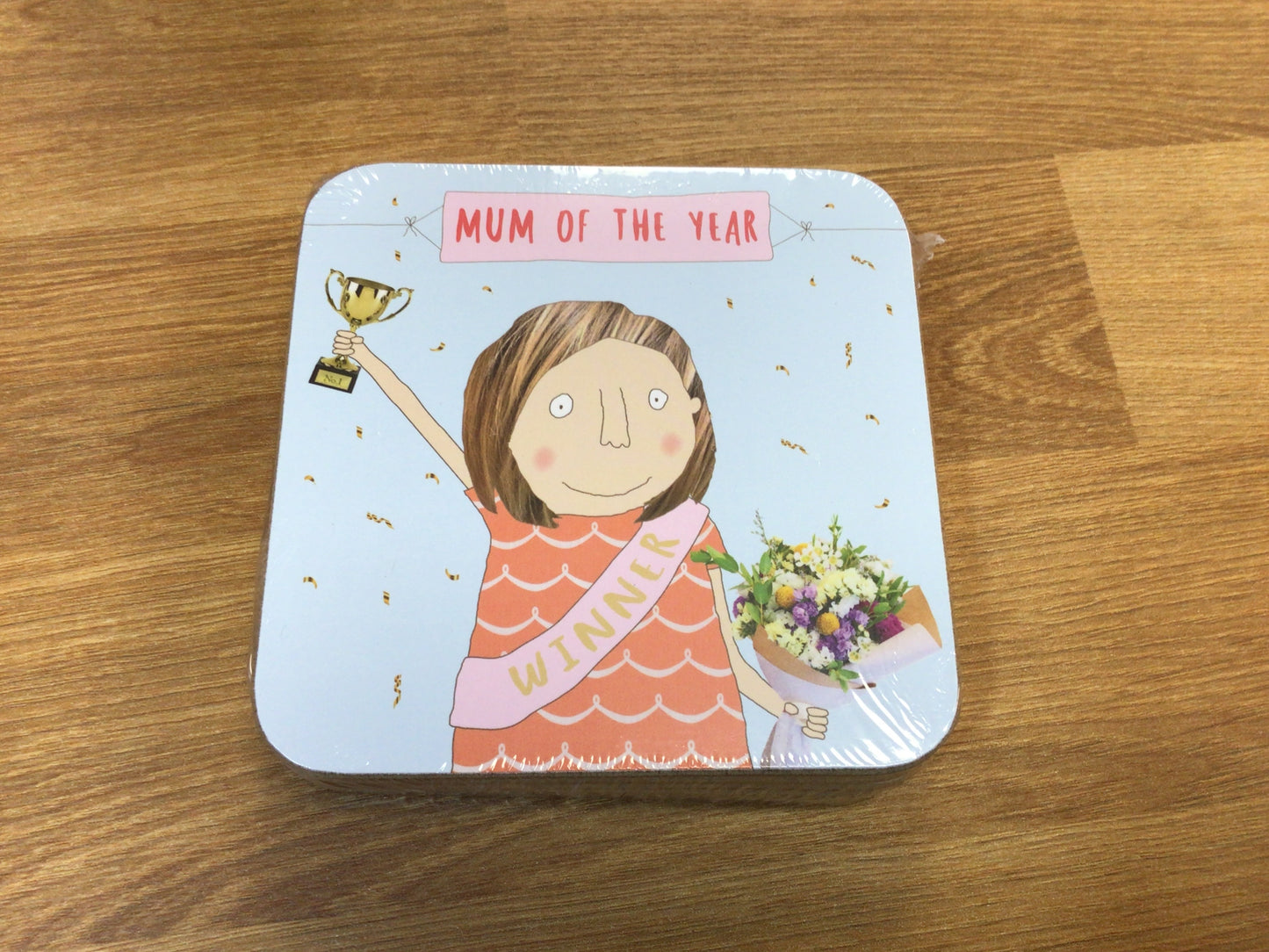 Mum Of The Year Coaster - Rosie Made A thing