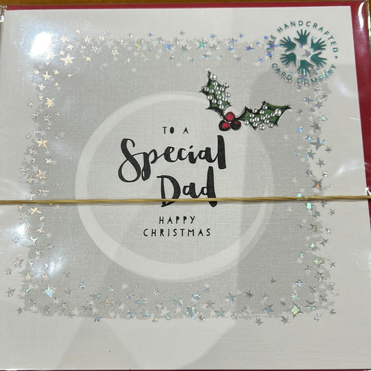 Dad Christmas Card - Handcrafted Card Co