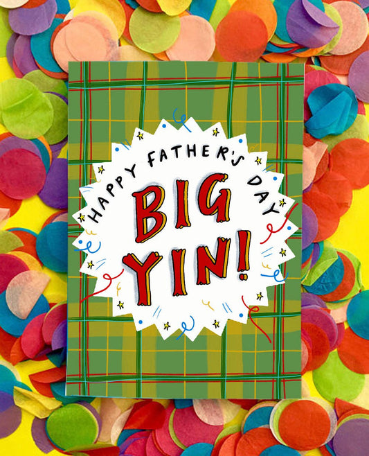 Happy Father’s Day Big Yin! Scottish Father’s Day - Dad Card