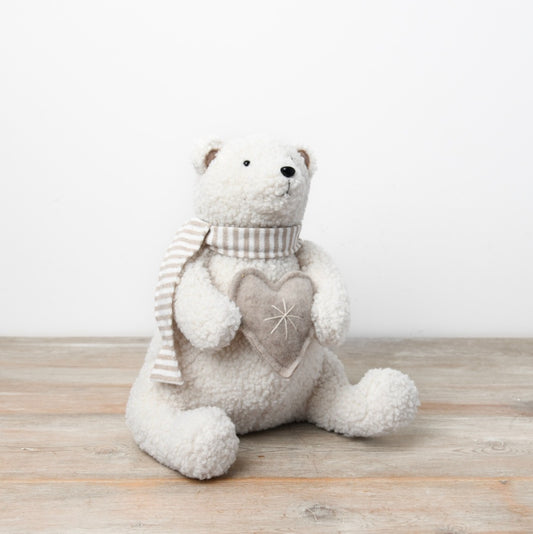 Fabric Bear Ornament