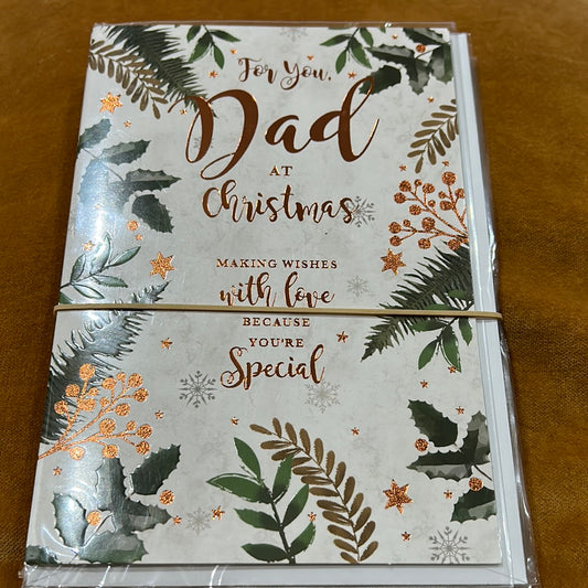 Dad Christmas Card - CC