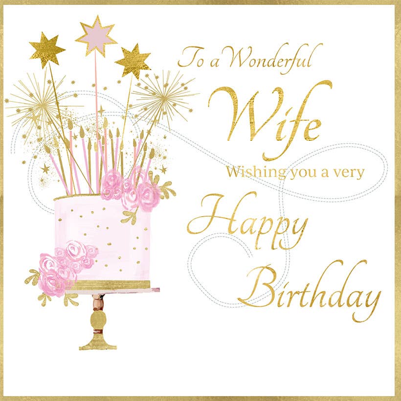 New England Small Happy Birthday Wife