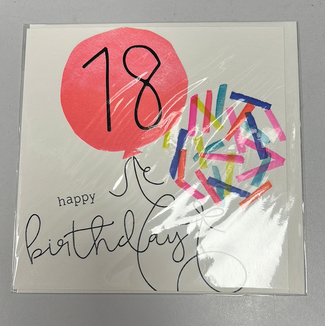 18 birthday card - Rosanna Rossi