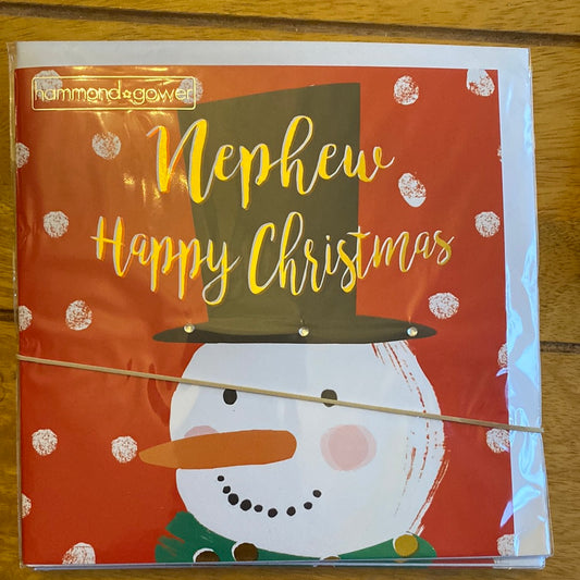 Nephew Christmas Card - Hammond Gower