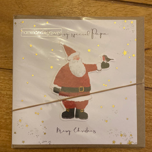 Papa Christmas Card - Hammond Gower
