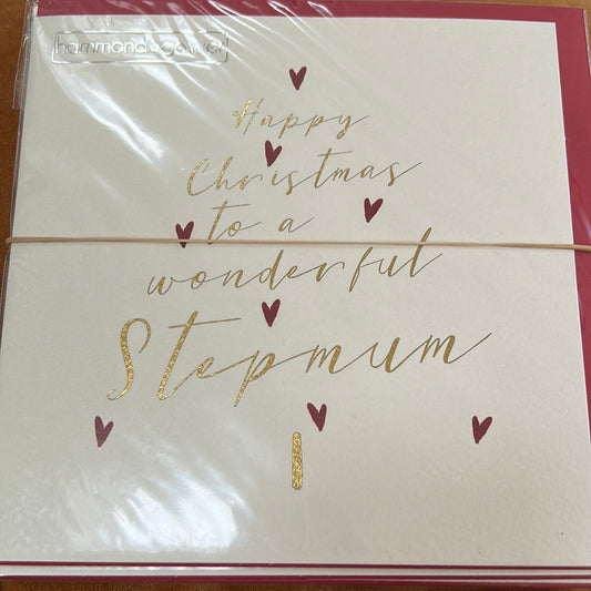 Step-Mum Christmas Card - HG