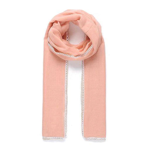 Peach scarf