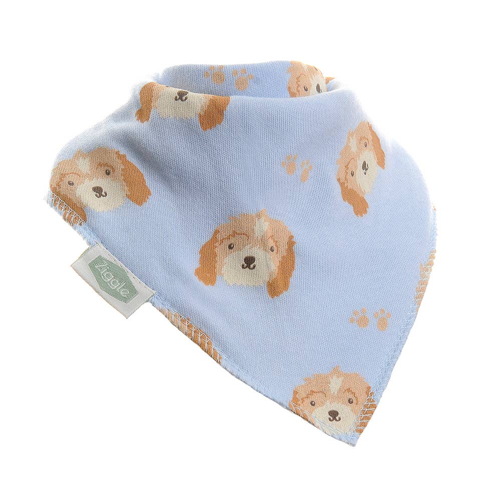Cockapoo puppy print bib - Dog - Bib - Baby Gift