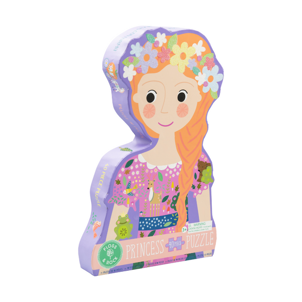 Fairy Tale 40pc "Princess" Shaped Jigsaw with Shaped Box