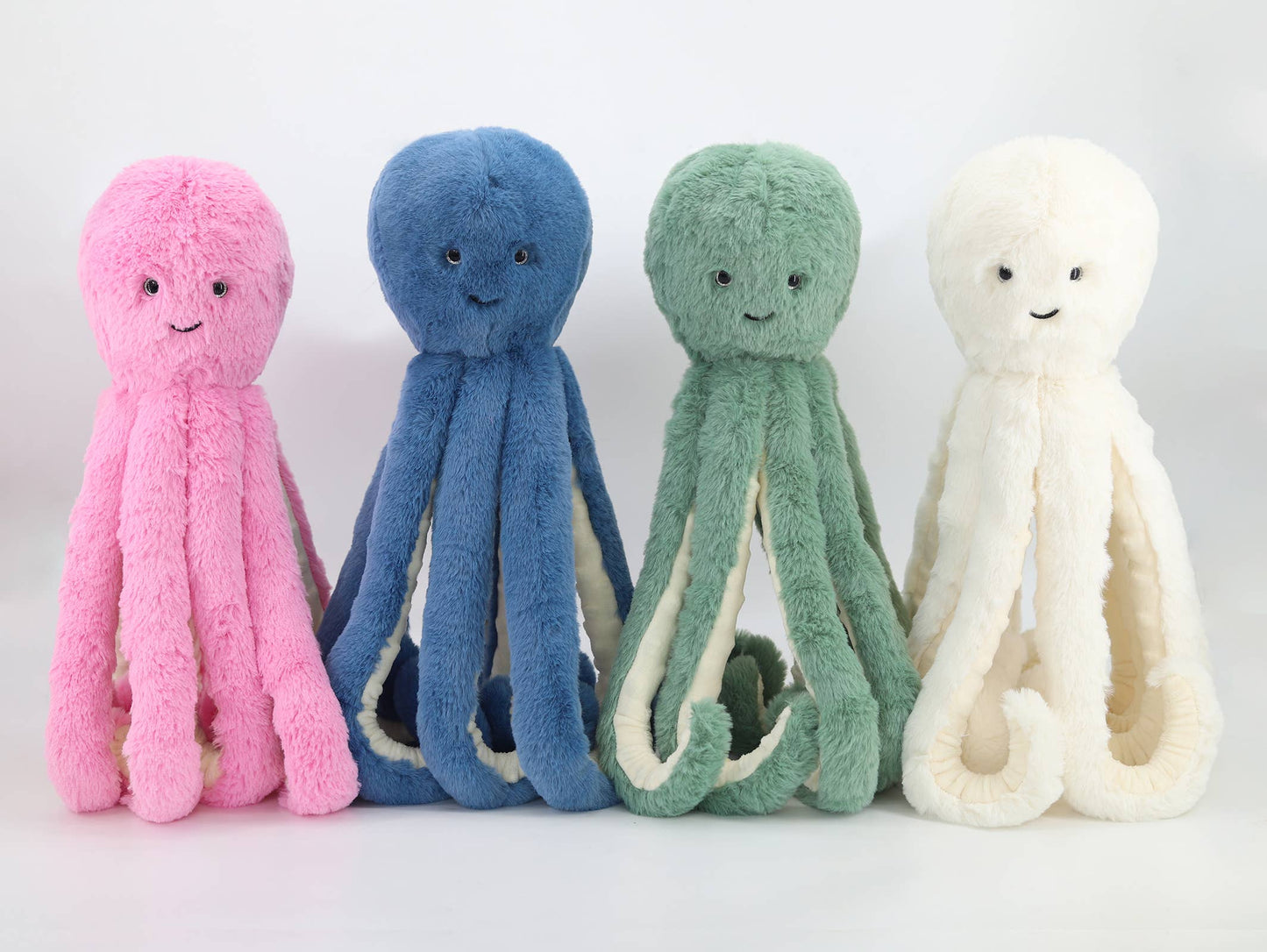 Pink Octopus Plush Soft Toy 45cm - Jomanda
