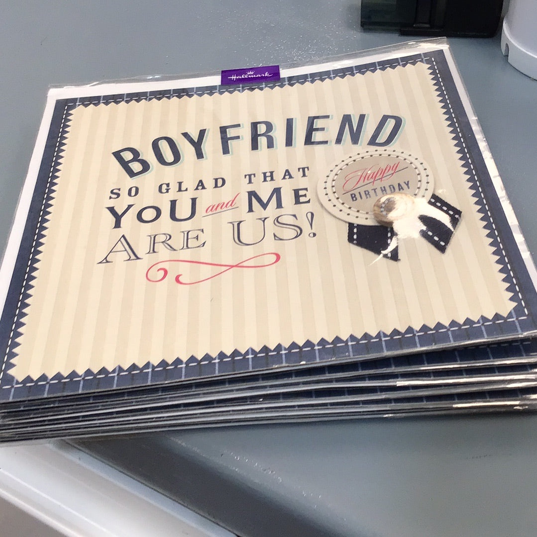 Boyfriend card hallmark