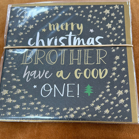 Brother Christmas Card - Katie Phythian