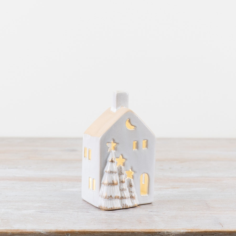 LED Christmas Tree House