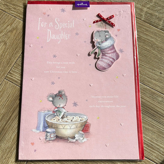 Daughter Christmas Card - Hallmark