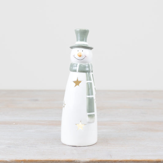 LED Snowman 21cm
