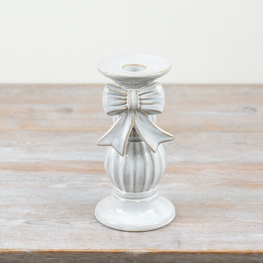 Candle Holder with Bow