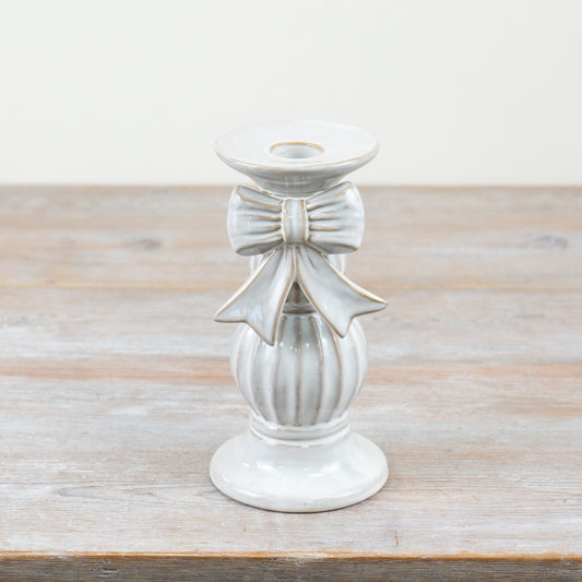 Candle Holder with Bow