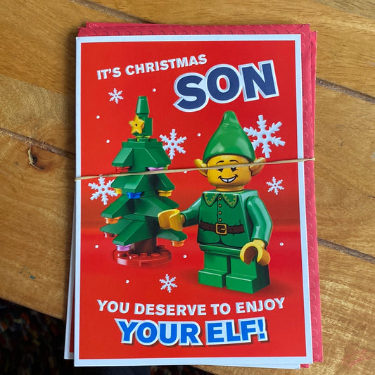 Son Christmas Card - Hallmark