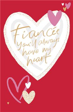 Fiancee Valentine Card