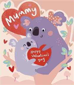Mummy Valentine Card