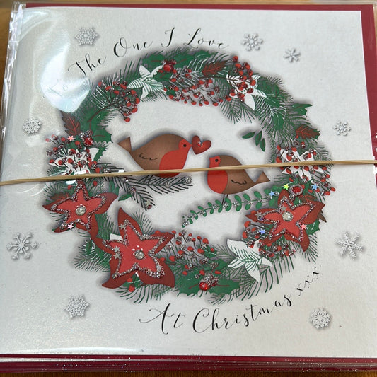 One I Love Christmas Card - WJB