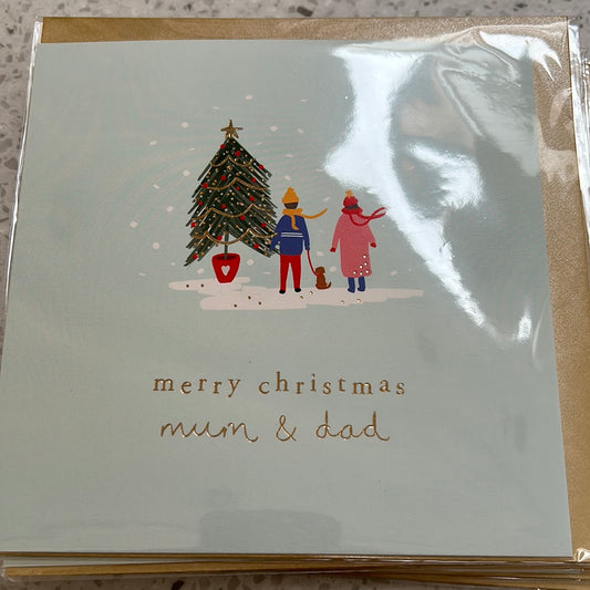 Mum & Dad Christmas Card - Megan Claire