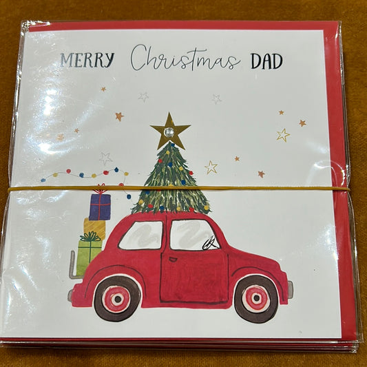 Dad Christmas Card - Katie Phythian