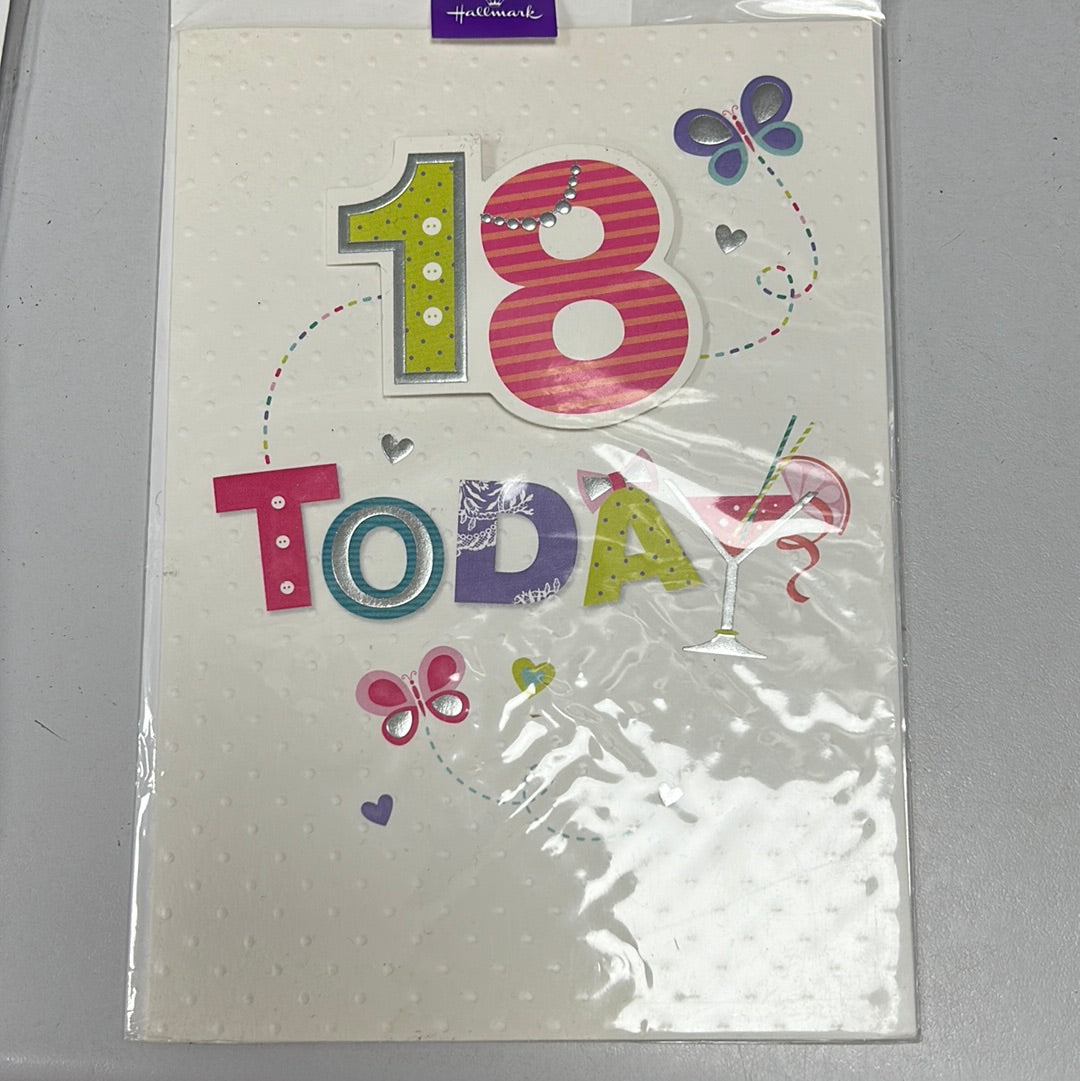 18 birthday card - Hallmarks