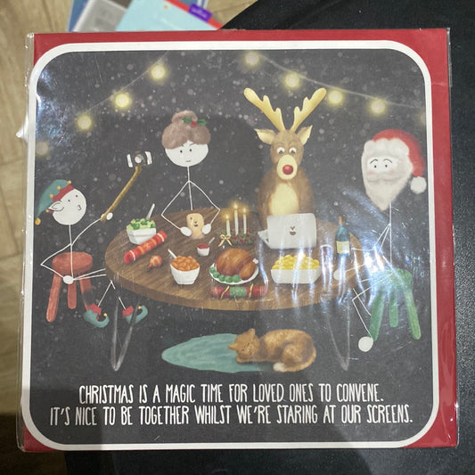 General Christmas Card - Lanther Black