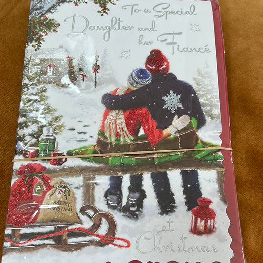 Daughter & Fiancé Christmas Card - Javelin