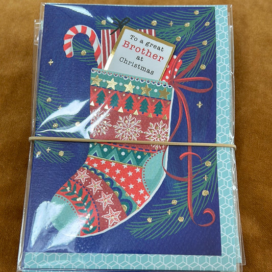 Brother Christmas Card - Rachel Ellen