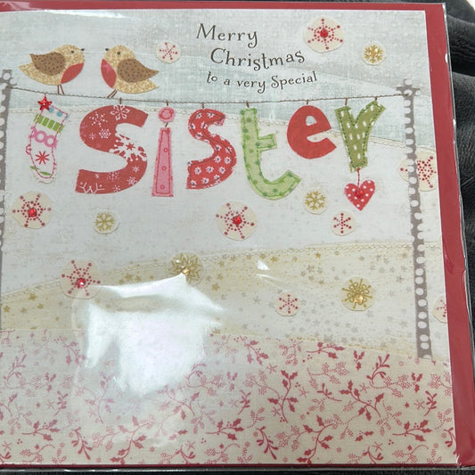 Sister Christmas Card - BES