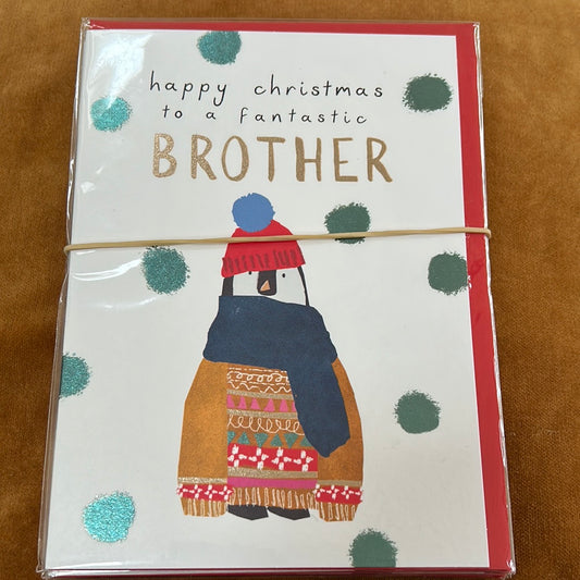 Brother Christmas Card - Stop the Clock