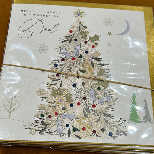 Dad Christmas Card - Katie Phythian