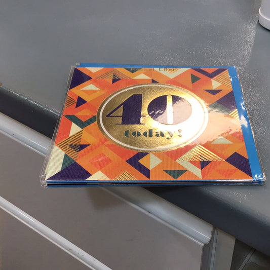 40 birthday card Rachel Ellen